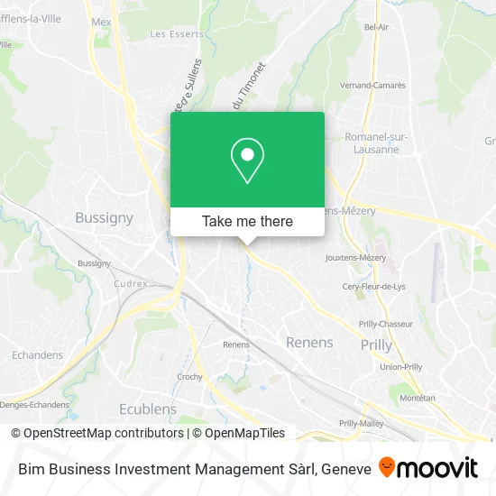 Bim Business Investment Management Sàrl map