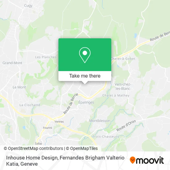 Inhouse Home Design, Fernandes Brigham Valterio Katia map