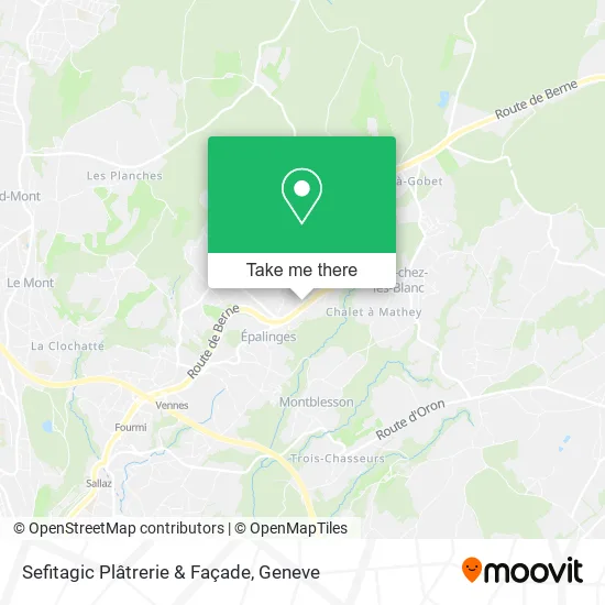 Sefitagic Plâtrerie & Façade map