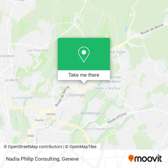 Nadia Philip Consulting map