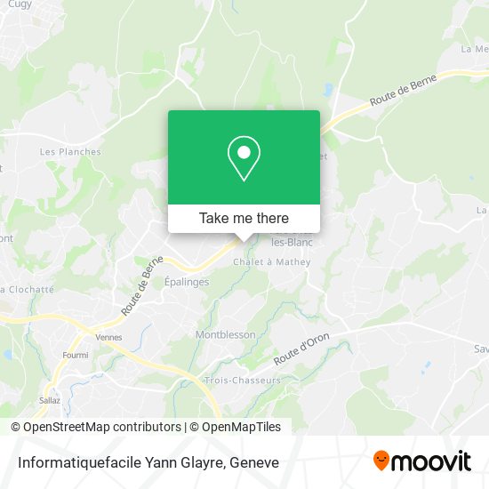Informatiquefacile Yann Glayre map