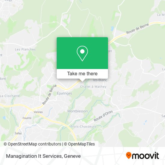 Managination It Services map