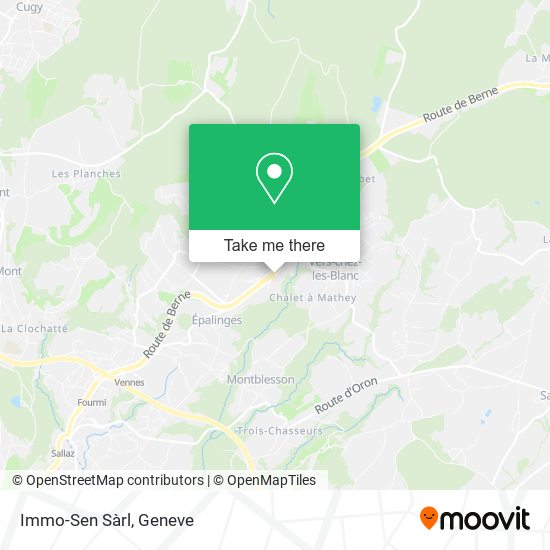 Immo-Sen Sàrl map