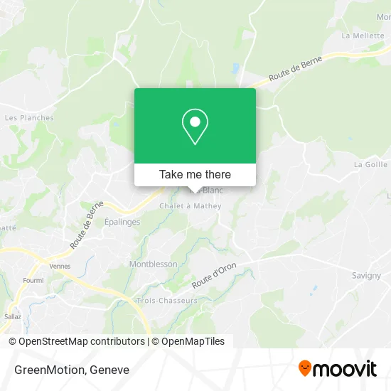 GreenMotion map