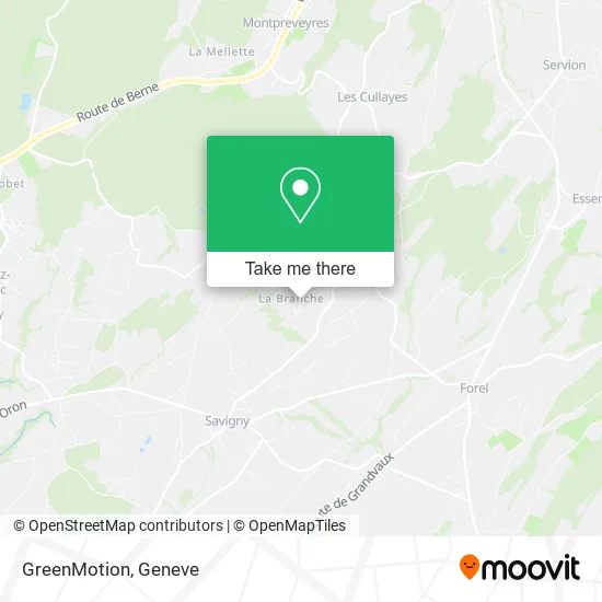 GreenMotion map