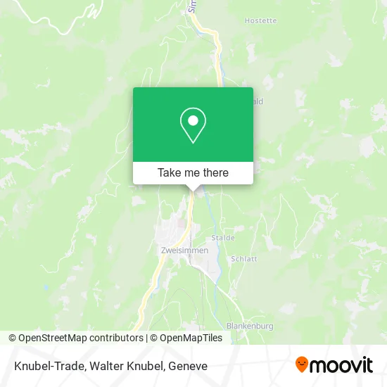 Knubel-Trade, Walter Knubel map