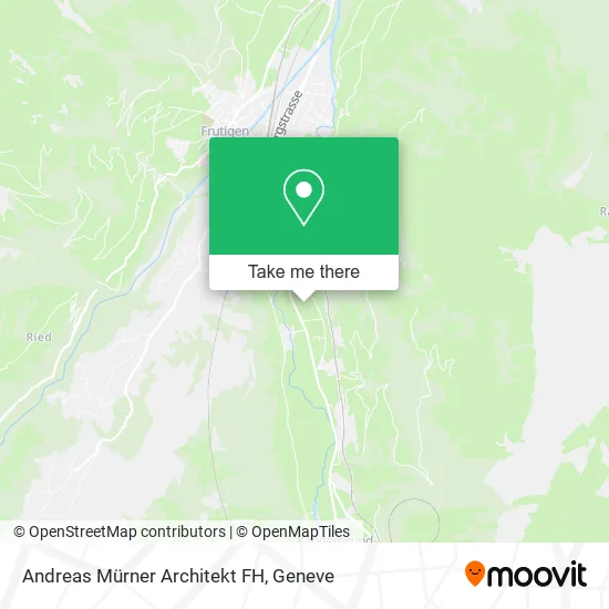 Andreas Mürner Architekt FH map