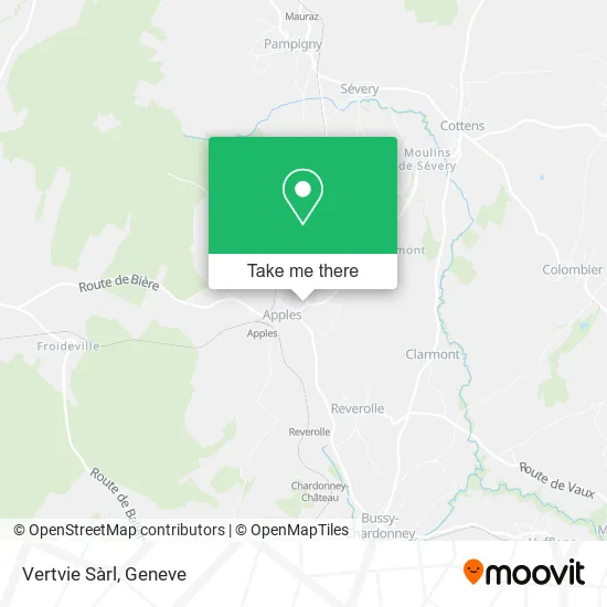 Vertvie Sàrl map