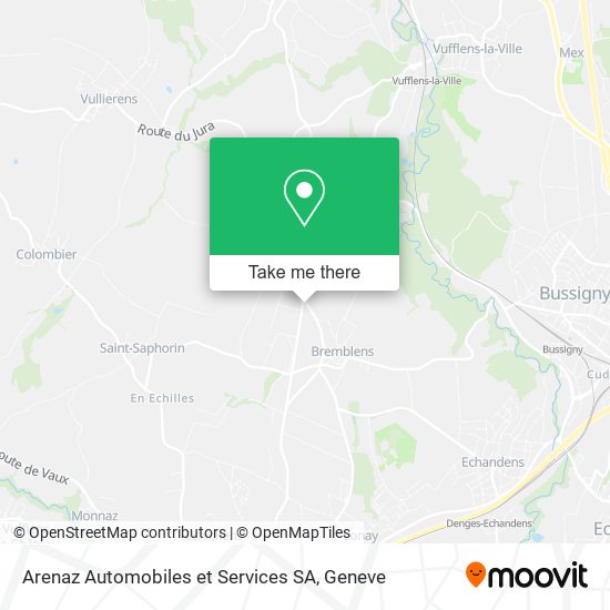 Arenaz Automobiles et Services SA map