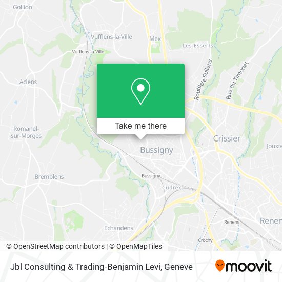 Jbl Consulting & Trading-Benjamin Levi map