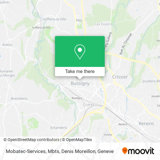 Mobatec-Services, Mbts, Denis Moreillon map