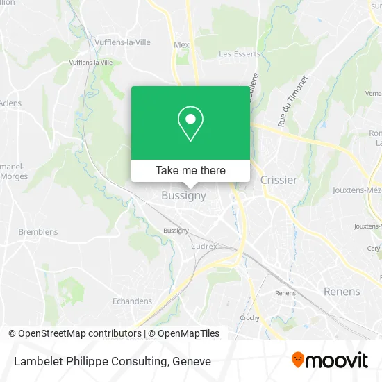 Lambelet Philippe Consulting map