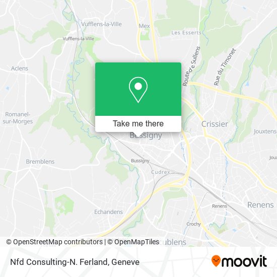 Nfd Consulting-N. Ferland map