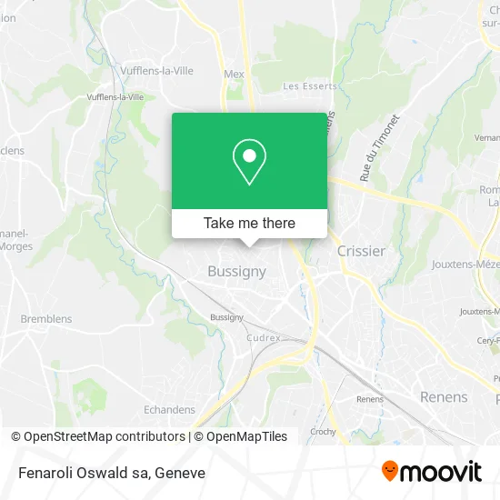Fenaroli Oswald sa map