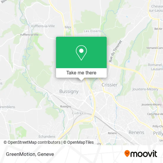 GreenMotion map