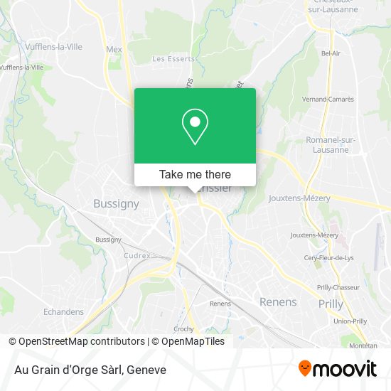 Au Grain d'Orge Sàrl map