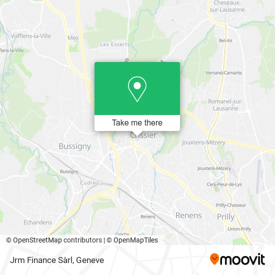 Jrm Finance Sàrl map