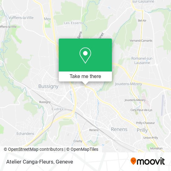 Atelier Canga-Fleurs map