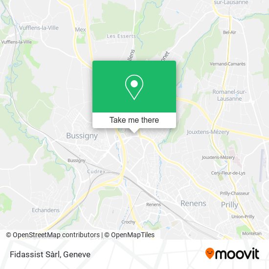 Fidassist Sàrl map