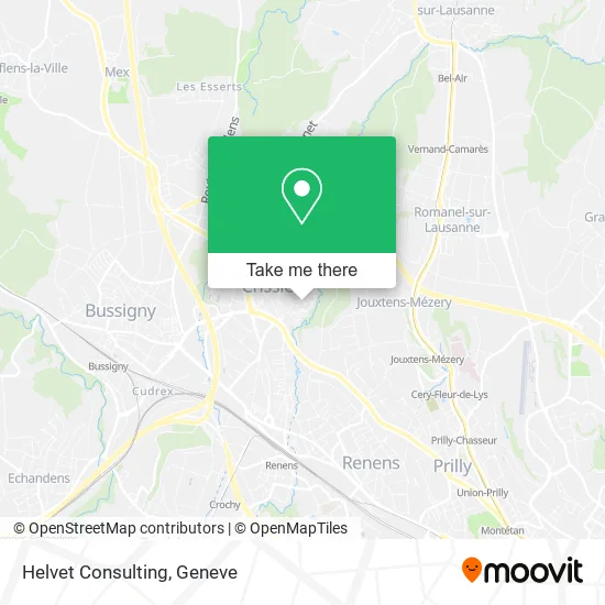 Helvet Consulting map