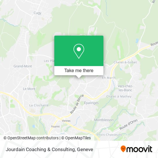Jourdain Coaching & Consulting map