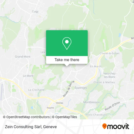 Zein Consulting Sàrl map