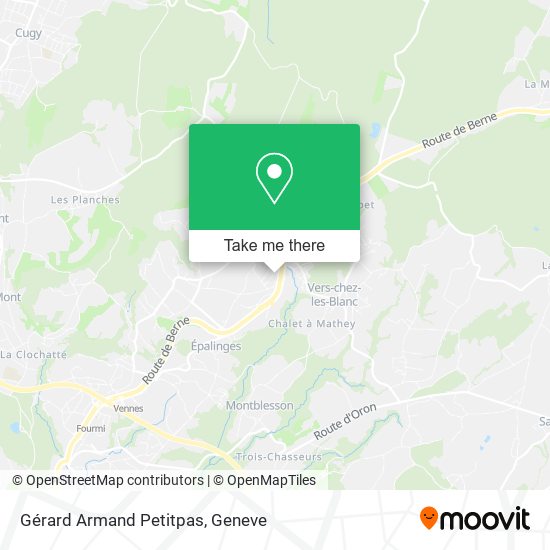 Gérard Armand Petitpas map