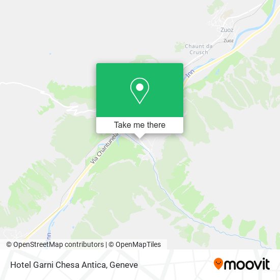 Hotel Garni Chesa Antica map