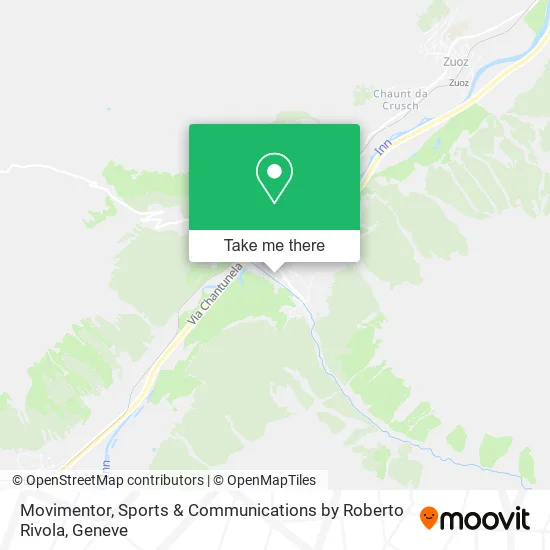 Movimentor, Sports & Communications by Roberto Rivola map