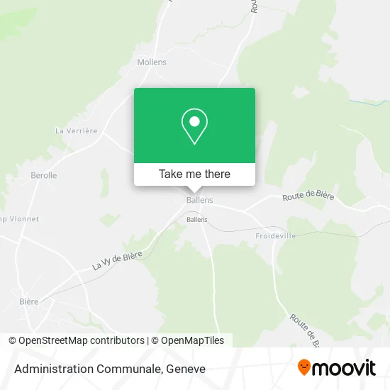 Administration Communale map