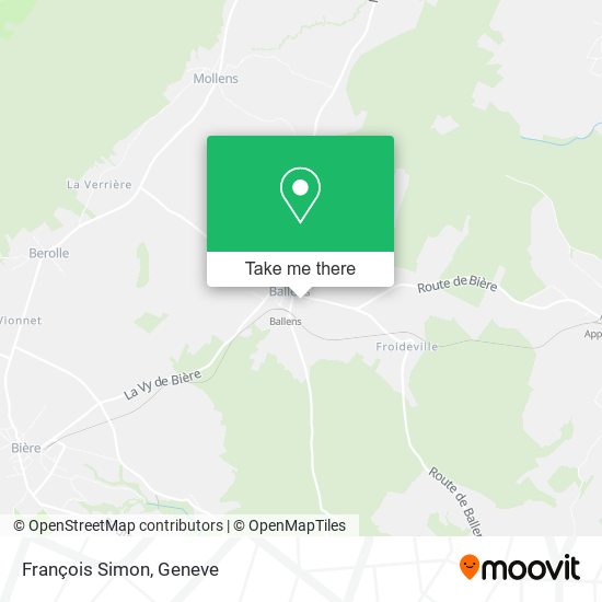François Simon map