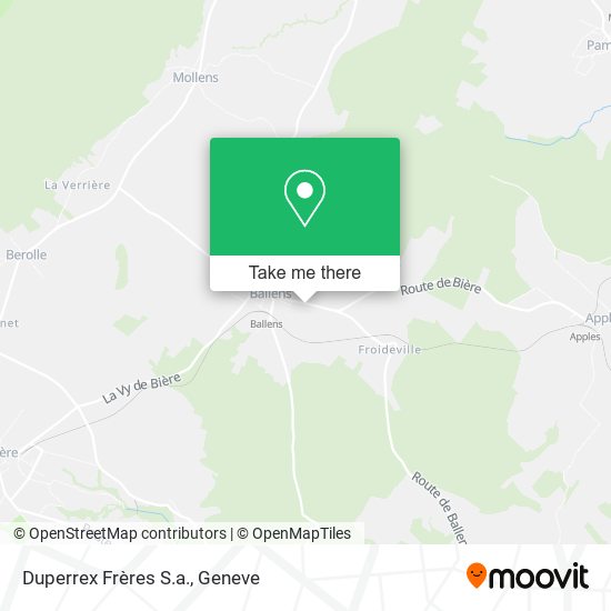 Duperrex Frères S.a. map