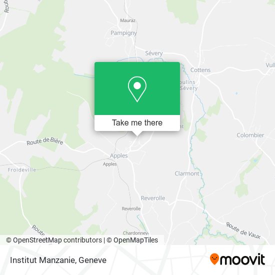 Institut Manzanie map