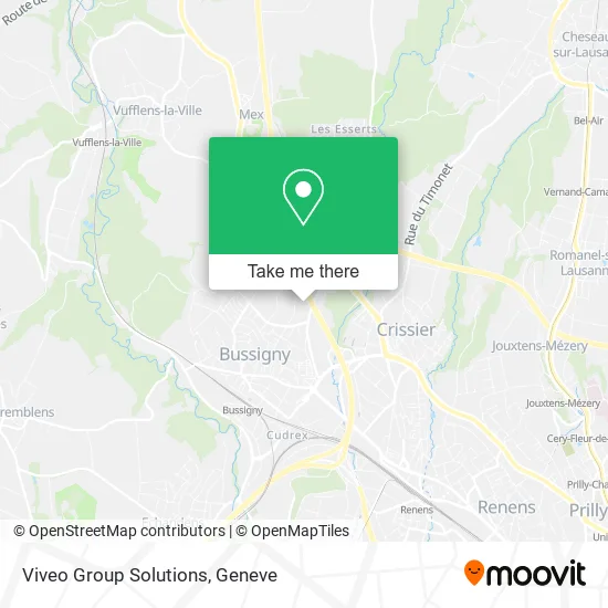 Viveo Group Solutions map