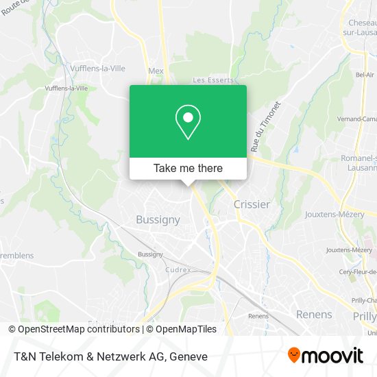 T&N Telekom & Netzwerk AG map