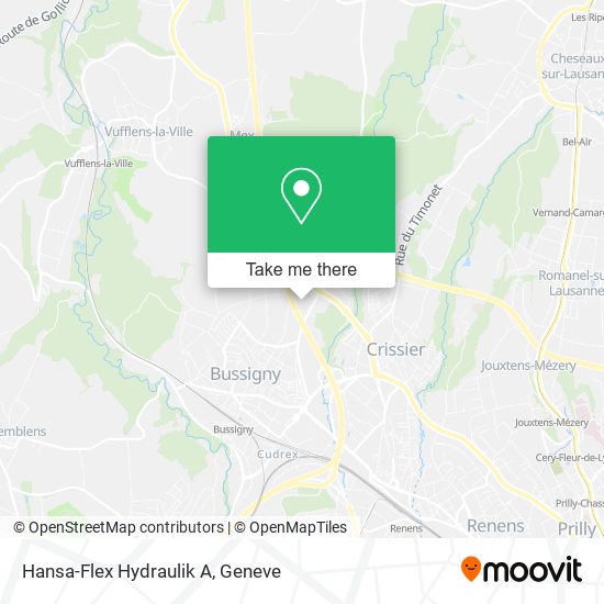 Hansa-Flex Hydraulik A map