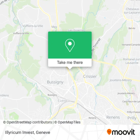 Illyricum Invest map