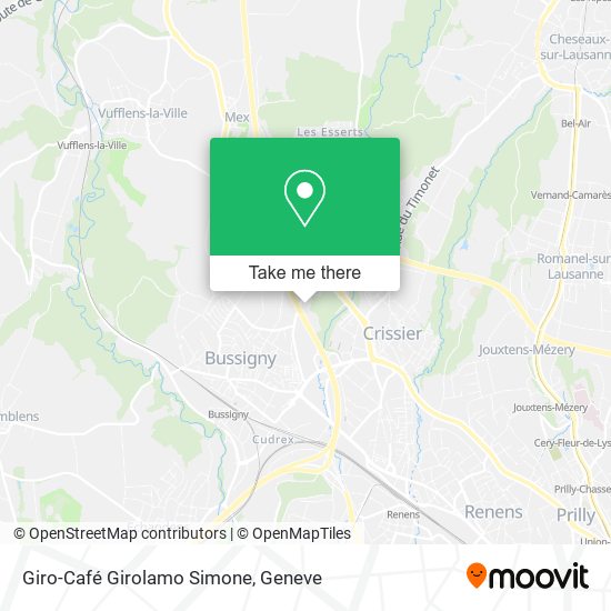 Giro-Café Girolamo Simone map