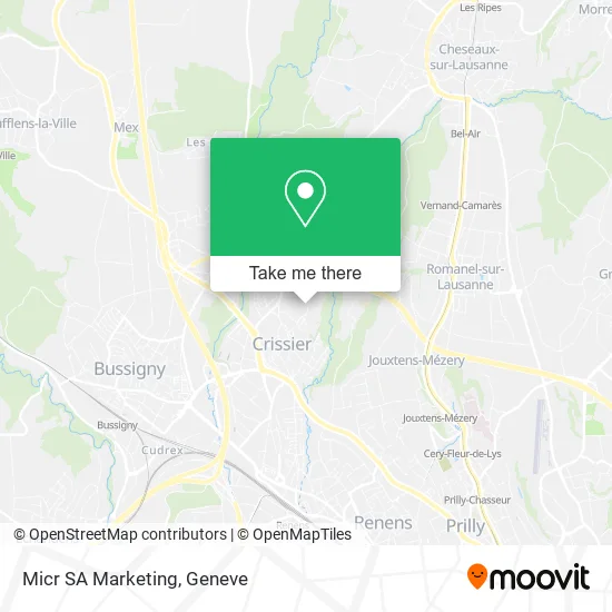 Micr SA Marketing map