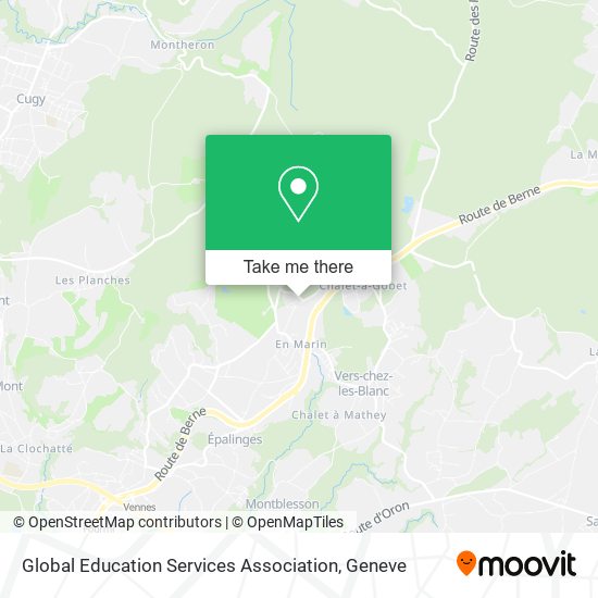 Global Education Services Association map