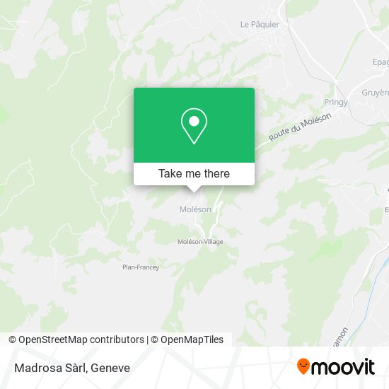 Madrosa Sàrl map