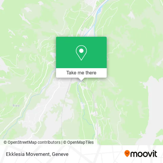 Ekklesia Movement map