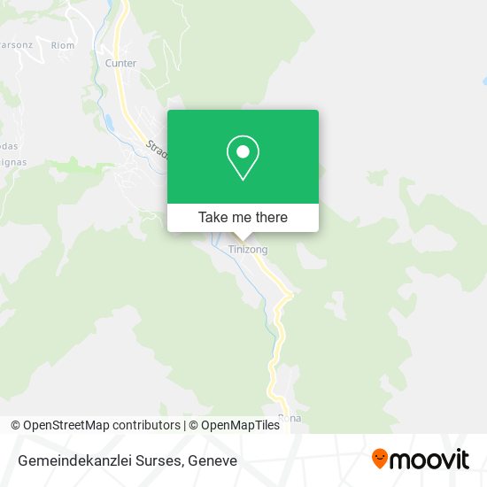 Gemeindekanzlei Surses map