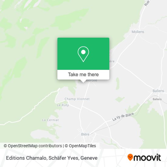 Editions Chamalo, Schäfer Yves map