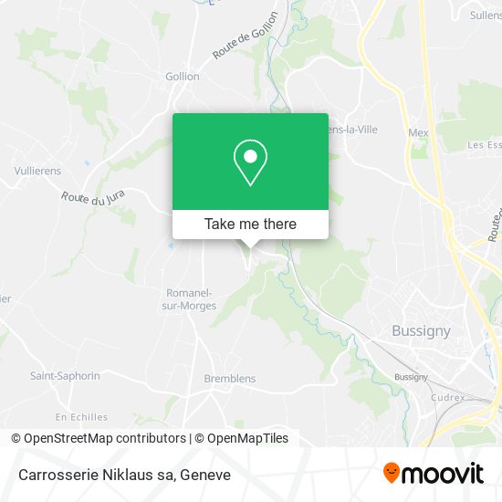 Carrosserie Niklaus sa map