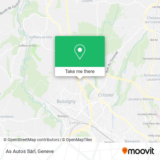 As Autos Sàrl map
