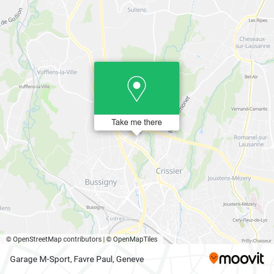 Garage M-Sport, Favre Paul map