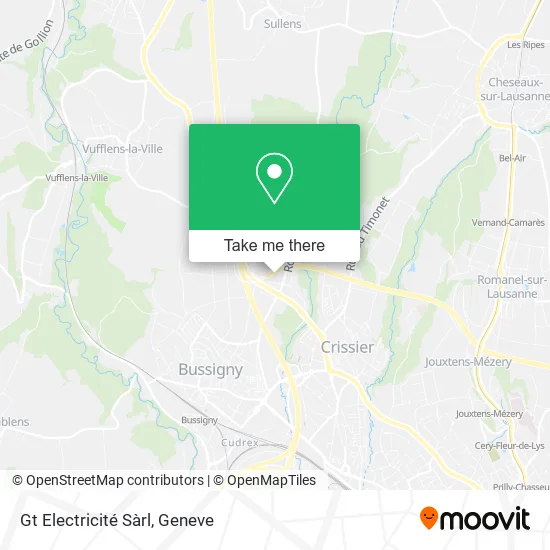 Gt Electricité Sàrl map