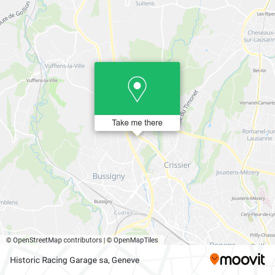 Historic Racing Garage sa map