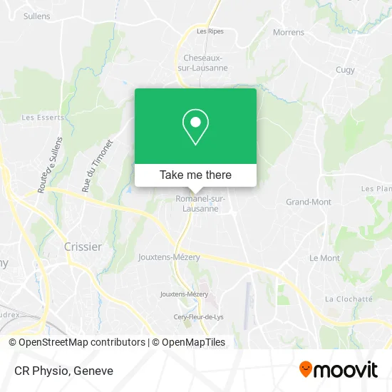 CR Physio map